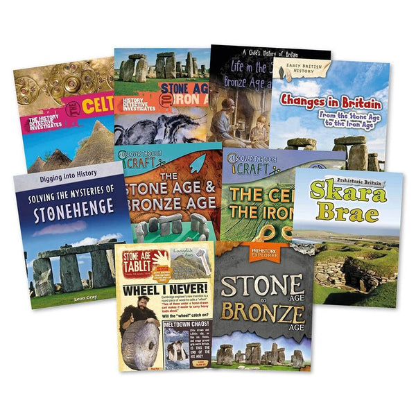 Stone, Bronze and Iron Age Book Packs 10pk - EASE