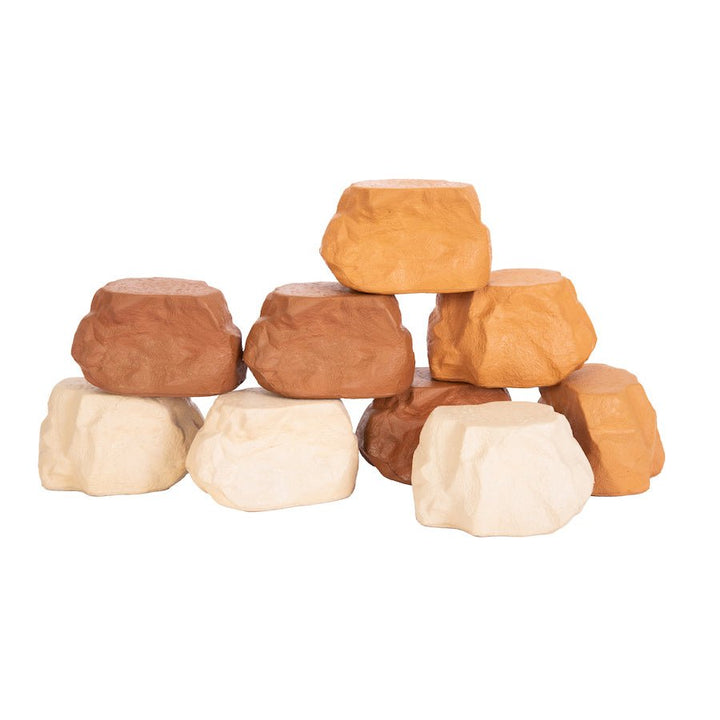 Stone Wall Foam Boulder Brick Blocks 9pk - EASE