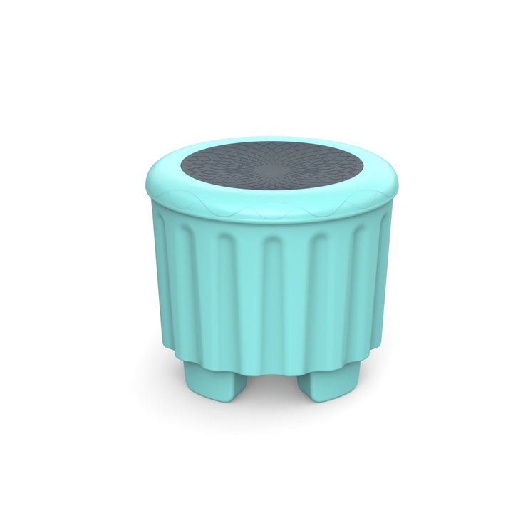 Stool with storage blue - EASE