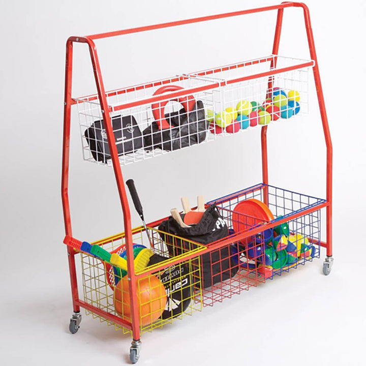 Storage Trolley with Mesh Baskets - EASE