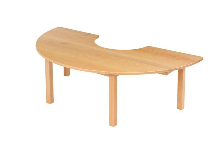 Teachers Beech Horseshoe Table - EASE