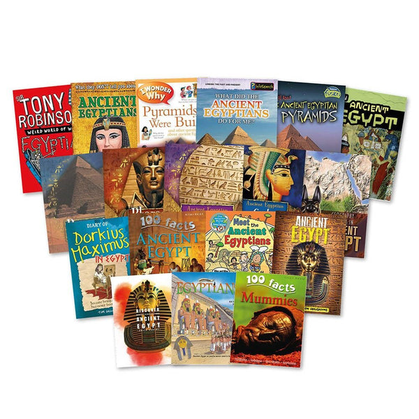 The Ancient Egyptians Book Packs 20pk - EASE