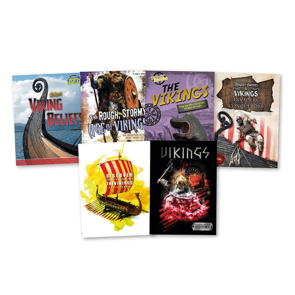 The Vikings Books Book Packs 6pk - EASE