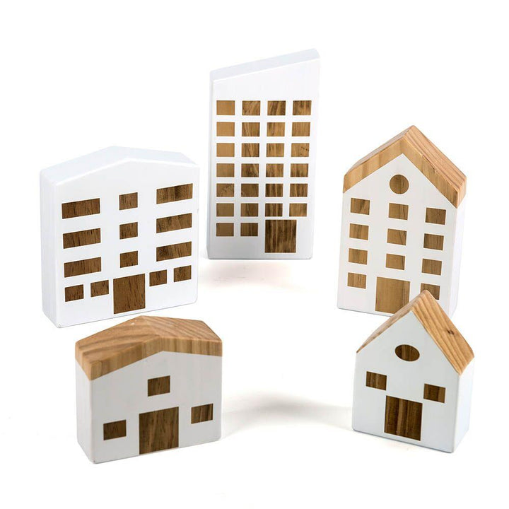 Tiny Town Wooden Houses - EASE