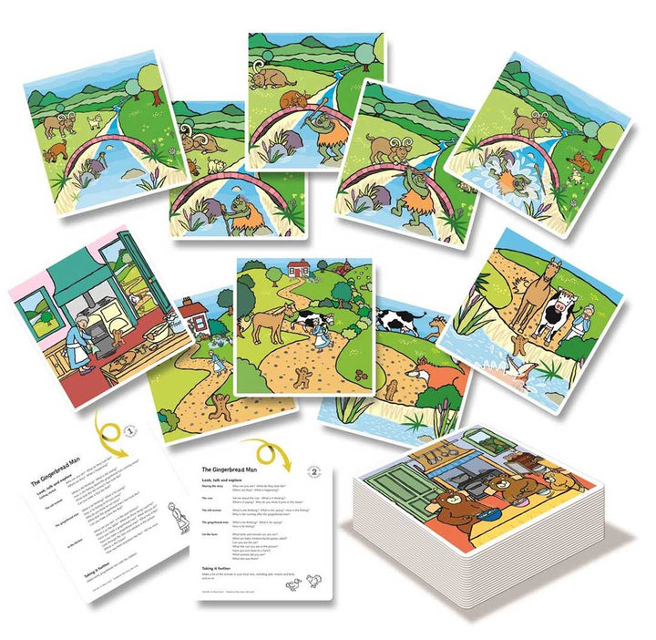 Traditional Tales Story Talk Cards - EASE