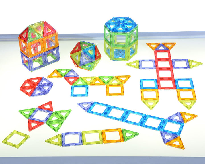 Translucent Magnetic Polydron Class Set - EASE