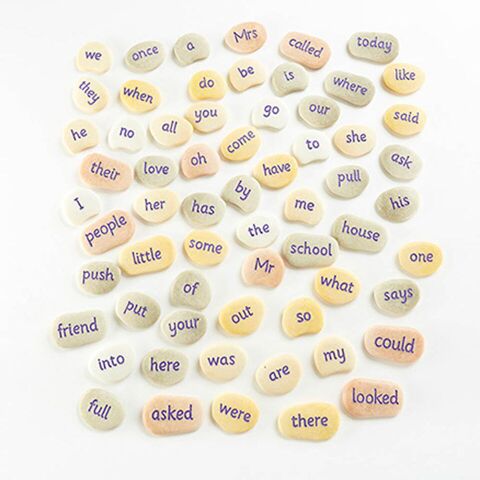 Tricky Word Pebbles Year 1 45 to 80mm - EASE