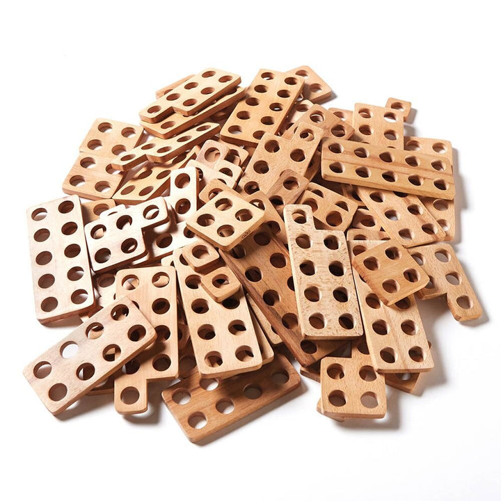 TTS Wooden Number Frames 80pcs - EASE