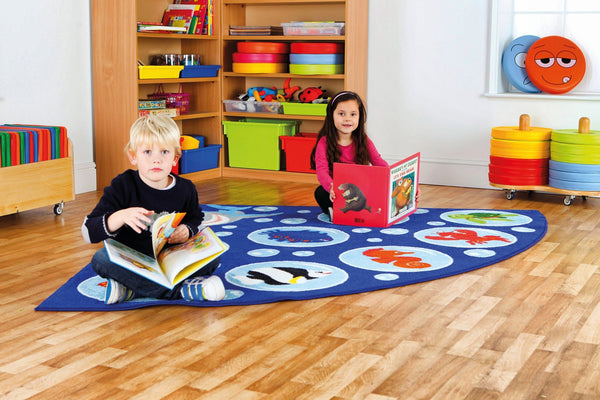 Under the Sea Corner Placement Carpet - EASE