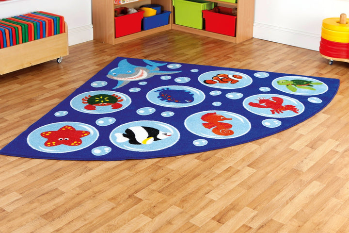 Under the Sea Corner Placement Carpet - EASE