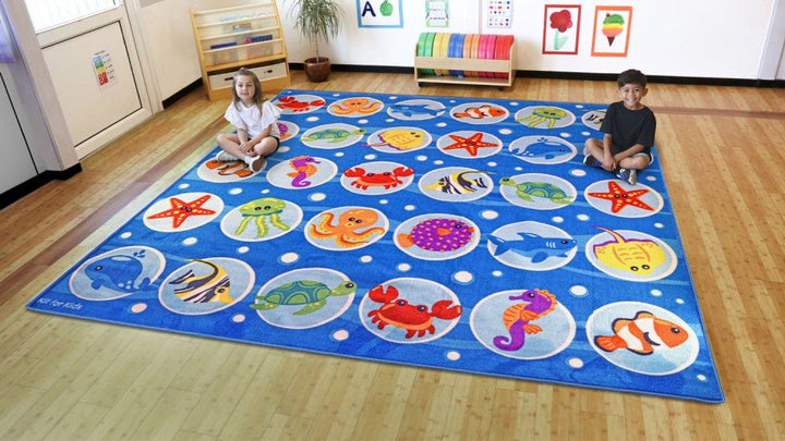 Under the Sea Large Square Mat - EASE