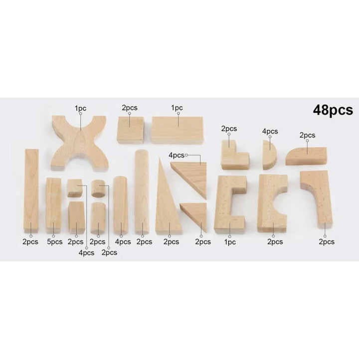 Unit Block Set - 48 pcs - EASE