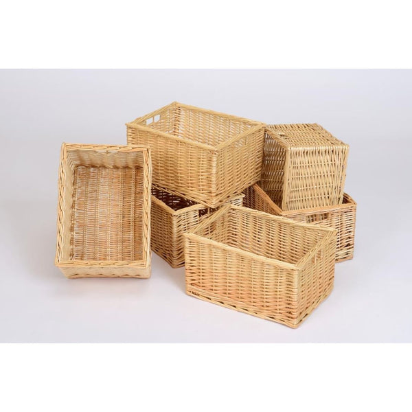 Wicker Basket (Deep Pack Of 6) - EASE