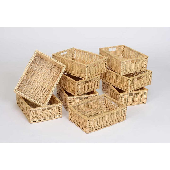 Wicker Basket (Shallow Pack Of 9) - EASE