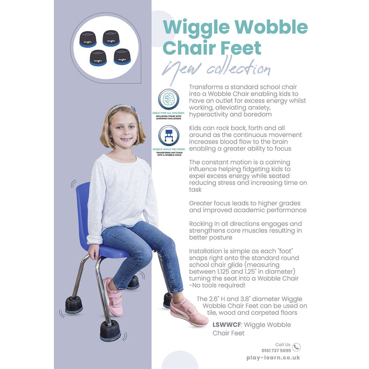 Wiggle Wobble Chair Feet - EASE