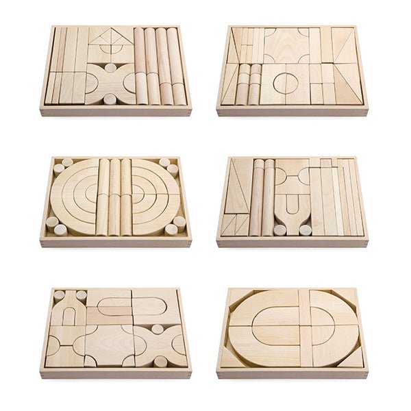 Wooden Block - 6 Trays Set #2 - EASE