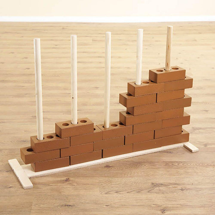 Wooden Brick Stand for Stacking - EASE