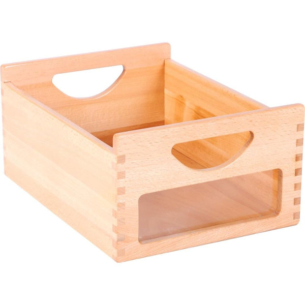 Wooden Container with Window Beech - EASE