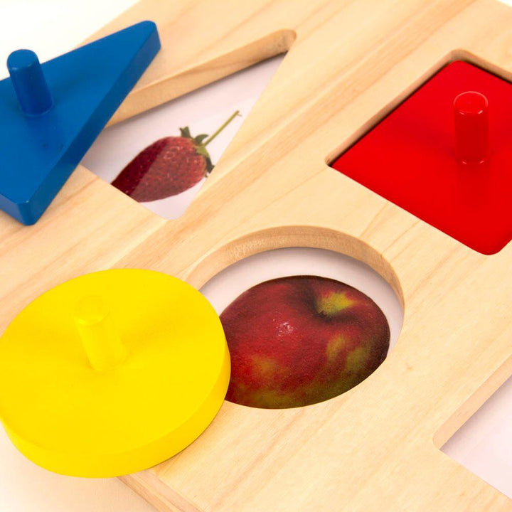 Wooden Explorer Peg Puzzle Board - EASE