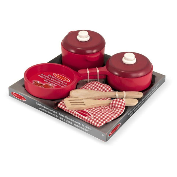 Wooden Kitchen Accessory Set - 8 pcs - EASE