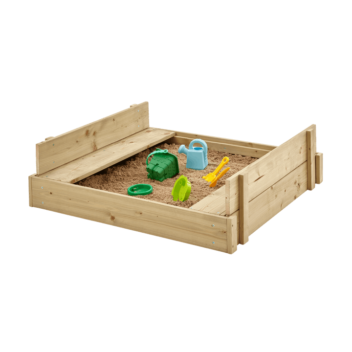 Wooden Lidded Sandpit - EASE