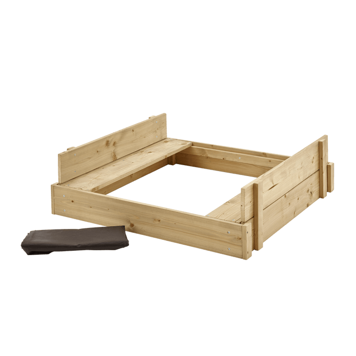 Wooden Lidded Sandpit - EASE