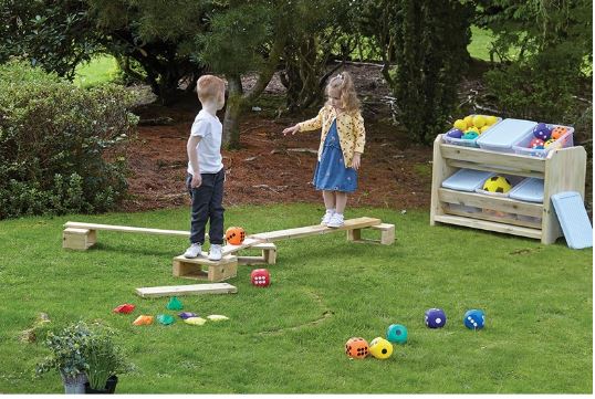 Wooden Outdoor Balance Set - EASE