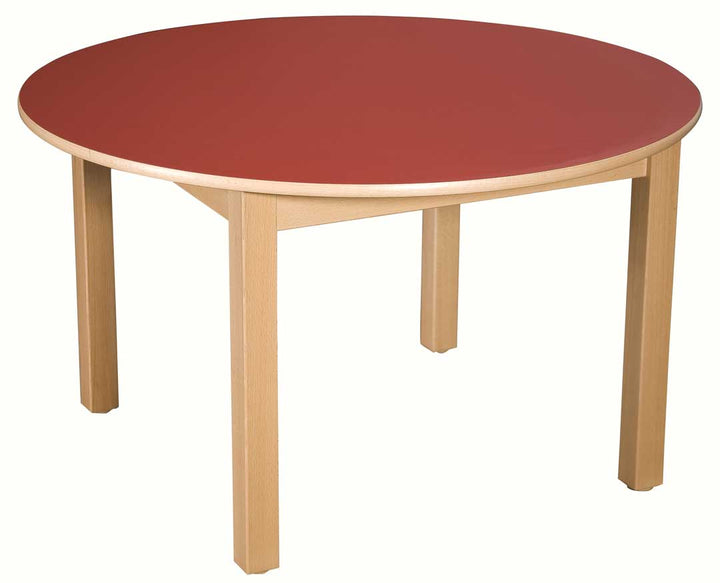 Wooden Round Tables All Heights & All Colours - EASE