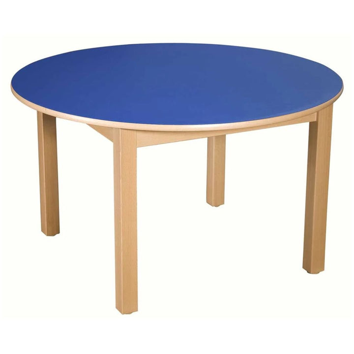 Wooden Round Tables All Heights & All Colours - EASE