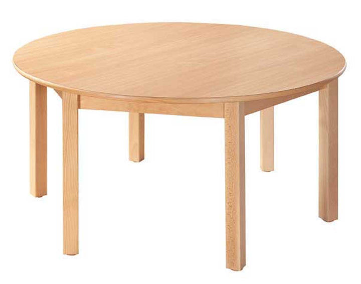 Wooden Round Tables All Heights & All Colours - EASE