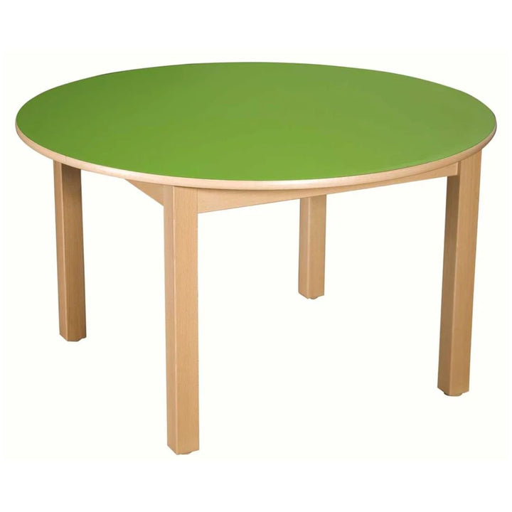 Wooden Round Tables All Heights & All Colours - EASE