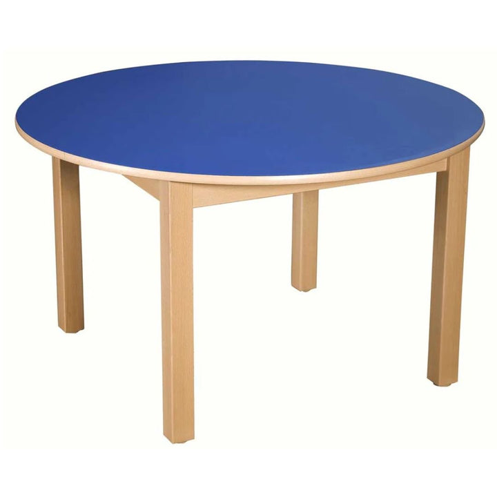 Wooden Round Tables All Heights & All Colours - EASE