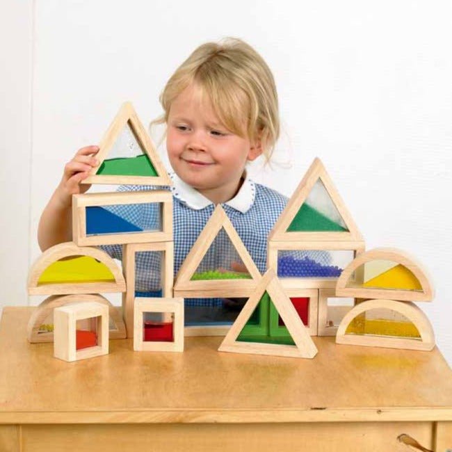 Wooden Sensory Blocks - EASE