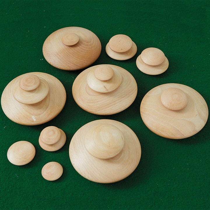 Wooden Stacking Pebbles 20pk - EASE