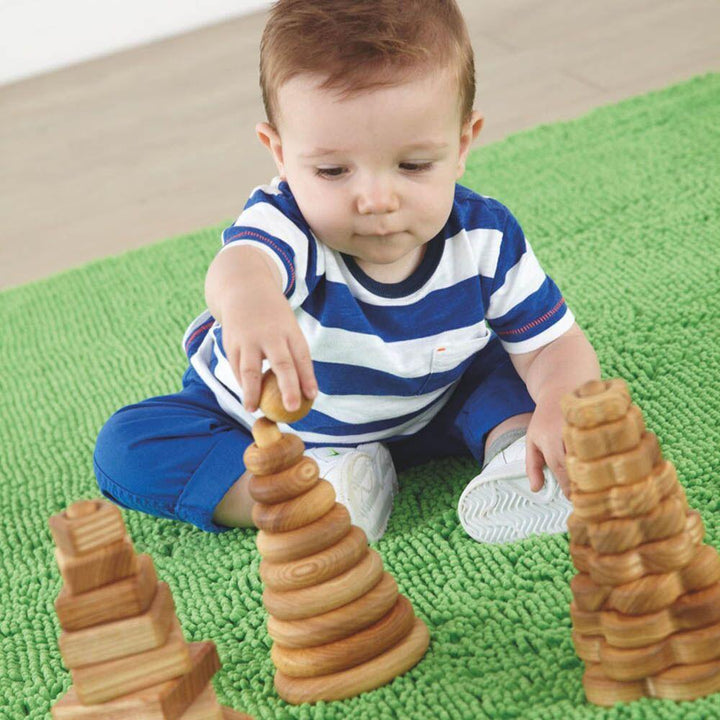 Wooden Stacking Pyramids 3pk - EASE