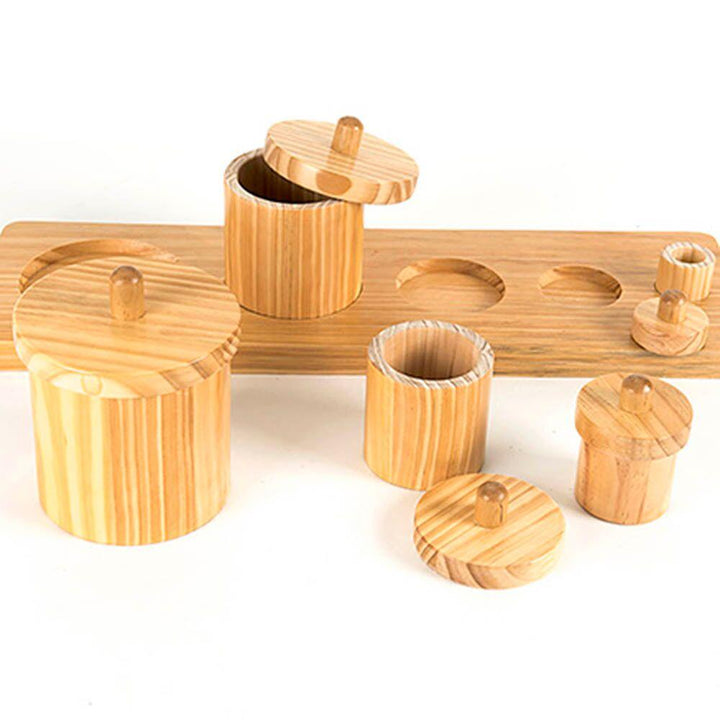 Wooden Toddler Sorting Pots - EASE