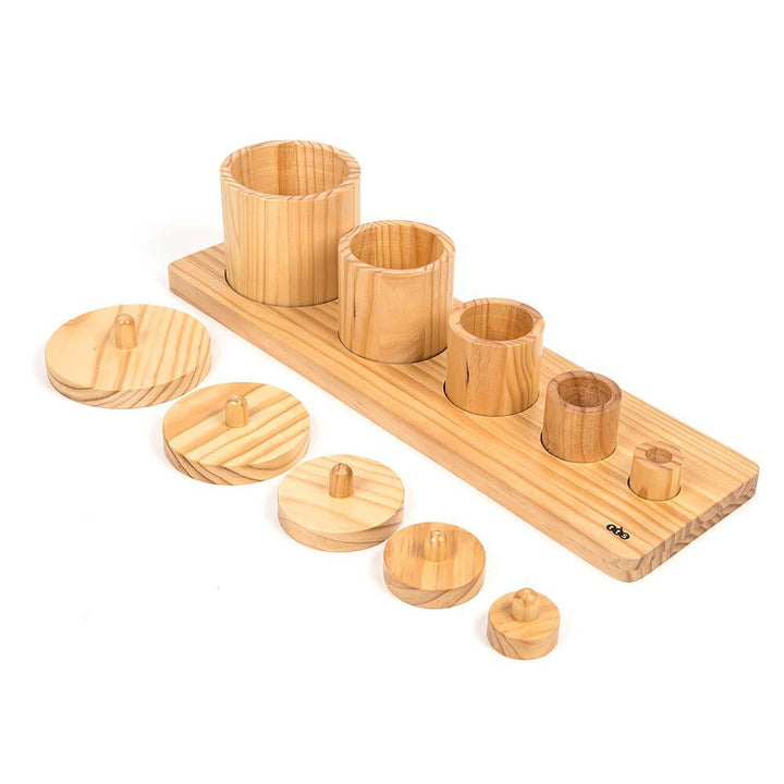 Wooden Toddler Sorting Pots - EASE