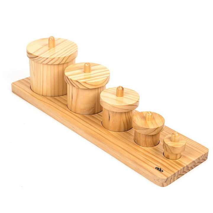 Wooden Toddler Sorting Pots - EASE