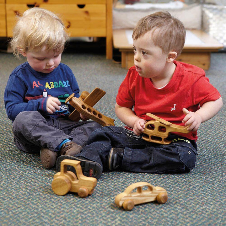 Wooden Vehicles 4pk - EASE