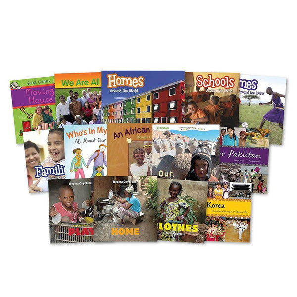 World Community Multicultural Diversity Book Packs 14pk - EASE