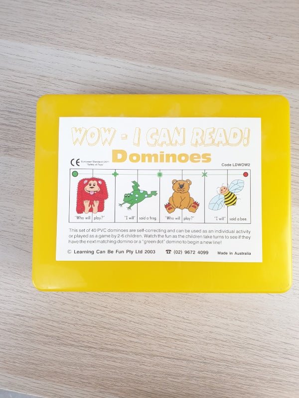 WOW I Can Read Dominoes - EASE