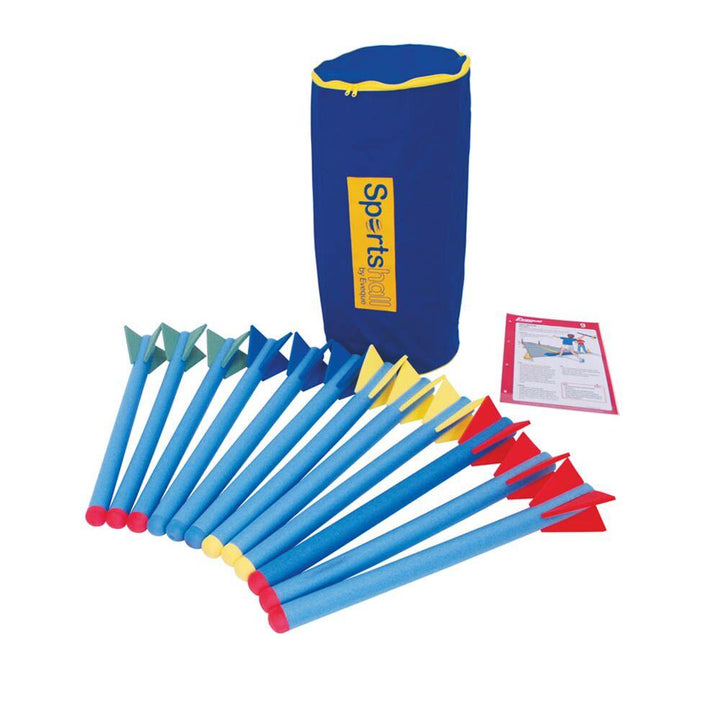 Sportshall Athletics Foam Javelin Pack 