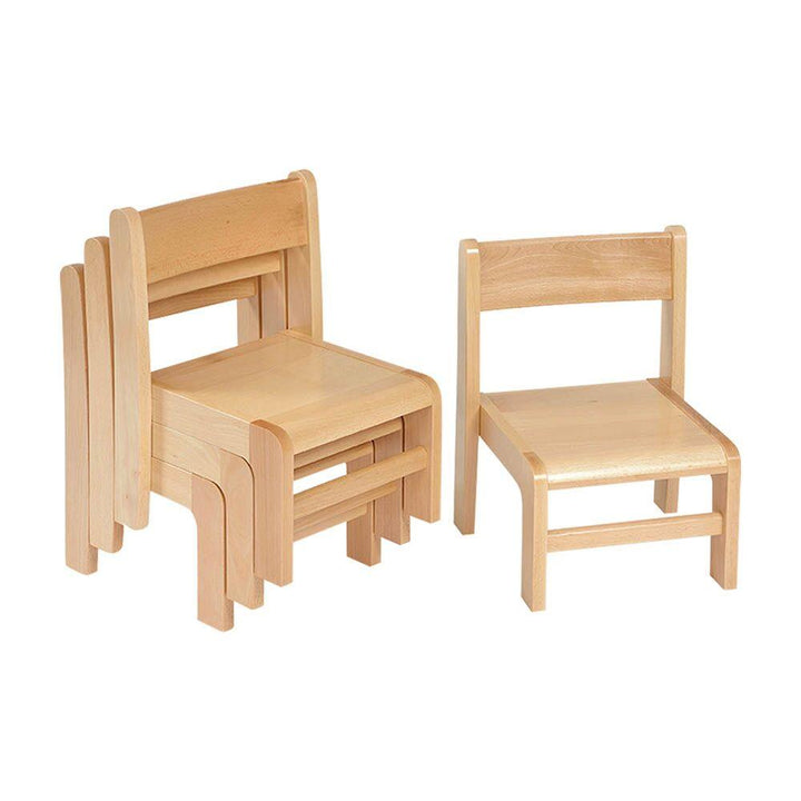 Classic Stacking Chair 4pk H310mm 