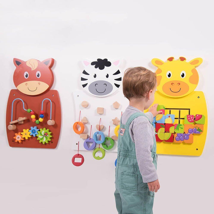 Animal Activity Wall Set pk3 