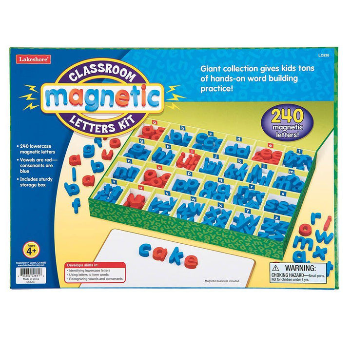 Classroom Magnetic Letters Learning Kit Lowercase 