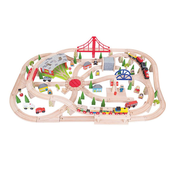 Small World Wooden Freight Train Set 