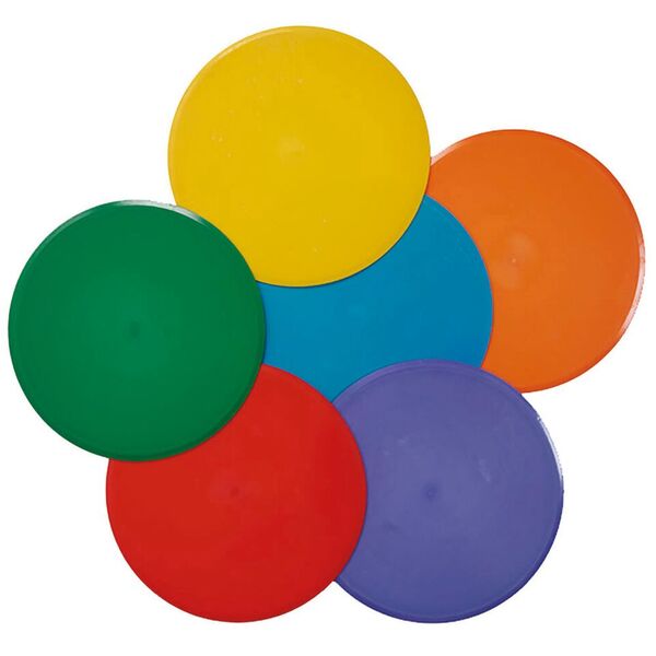 Rubber Floor Spot Markers 30pk