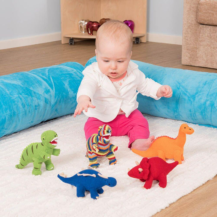 Knitted Dinosaurs Set of 5 