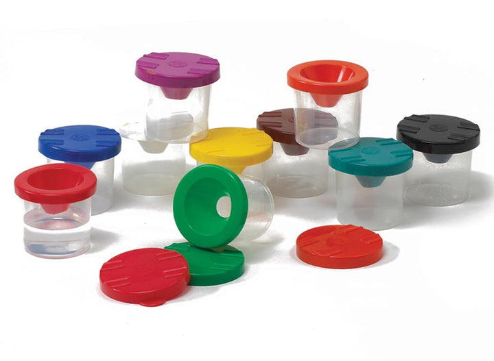 Non-Spill Paint Pots ( Set of 10) 