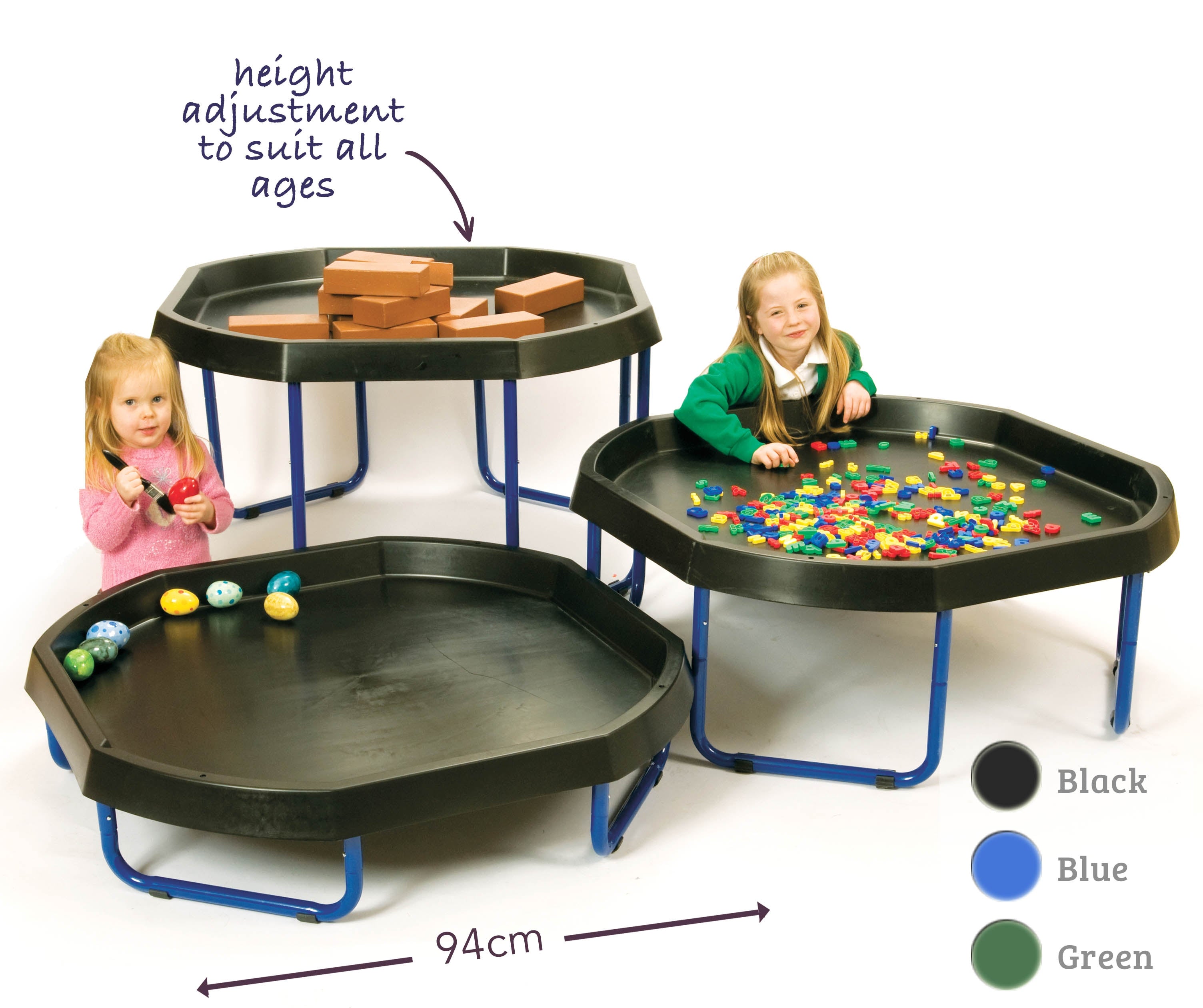 Large Black Tuff Spot Children's Messy Play Tray : : Toys &  Games